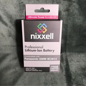 Nixxell Professional Lithium-Ion Battery Compatible with Panasonic DMW-BCM13